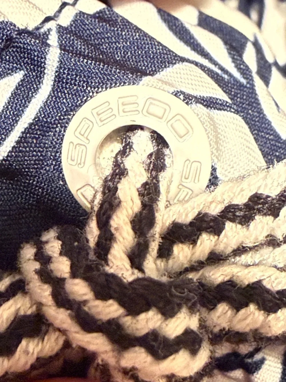 Mens Speedo Navy and White Floral Swim Shorts